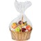 Party Central Large Cellophane Gift Basket Bags - 25" - Clear - Pack of 12